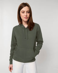 Felpa con cappuccio unisex in cotone bio personalizzabile - 5