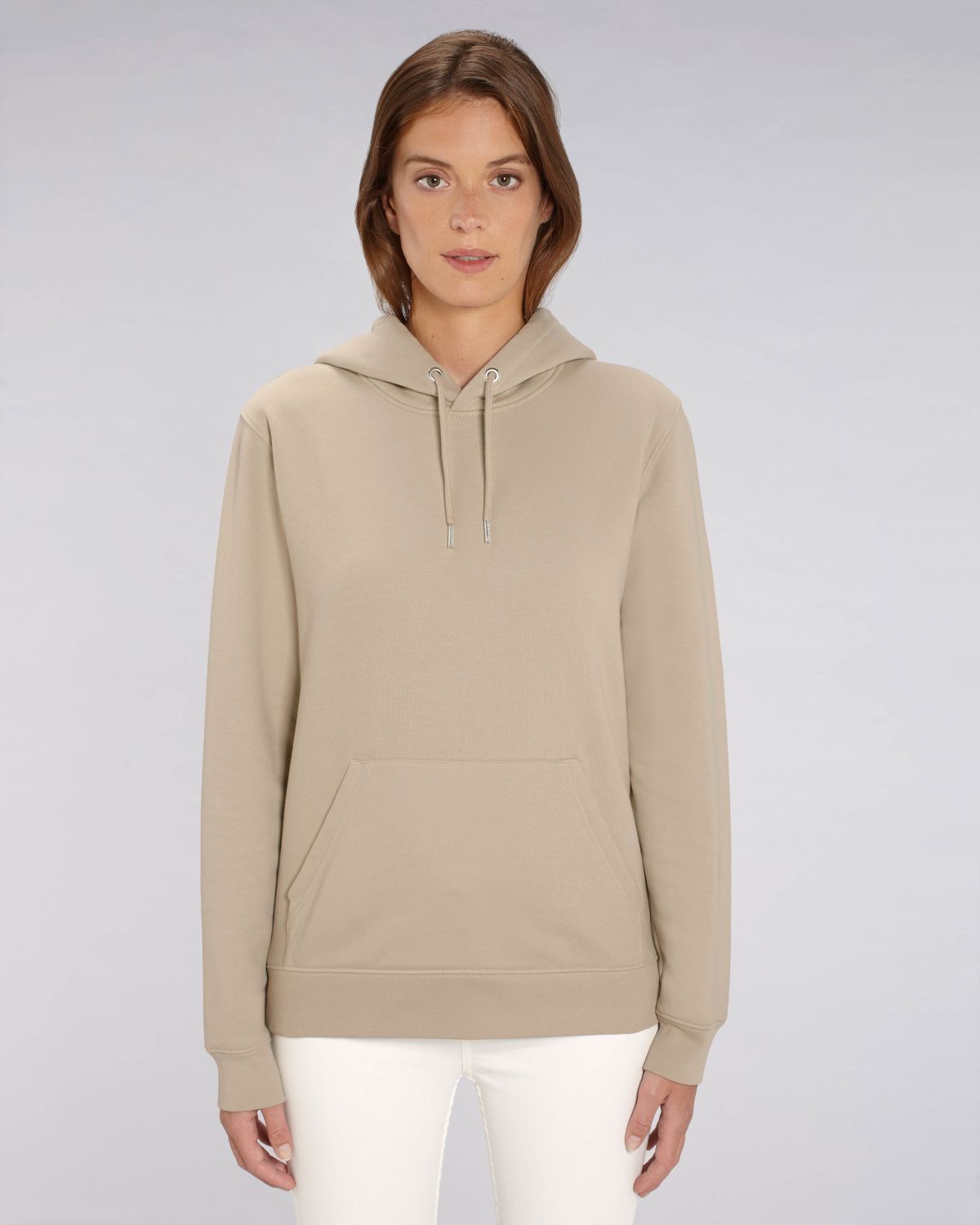 Felpa con cappuccio iconica da personalizzare in cotone bio - 5
