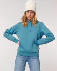 Felpa con cappuccio iconica da personalizzare in cotone bio - 26