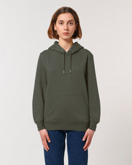 Felpa con cappuccio iconica da personalizzare in cotone bio - 42
