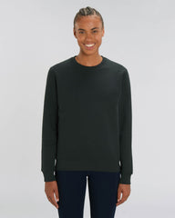 Felpa premium girocollo unisex in cotone bio da personalizzare - 1