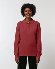 Polo maniche lunghe unisex personalizzabile - 10
