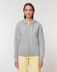 Felpa spessa con cappuccio e zip unisex personalizzabile - 2