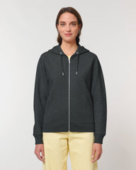 Felpa spessa con cappuccio e zip unisex personalizzabile - 7
