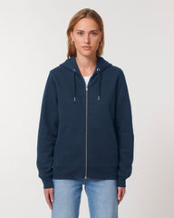 Felpa spessa con cappuccio e zip unisex personalizzabile - 4