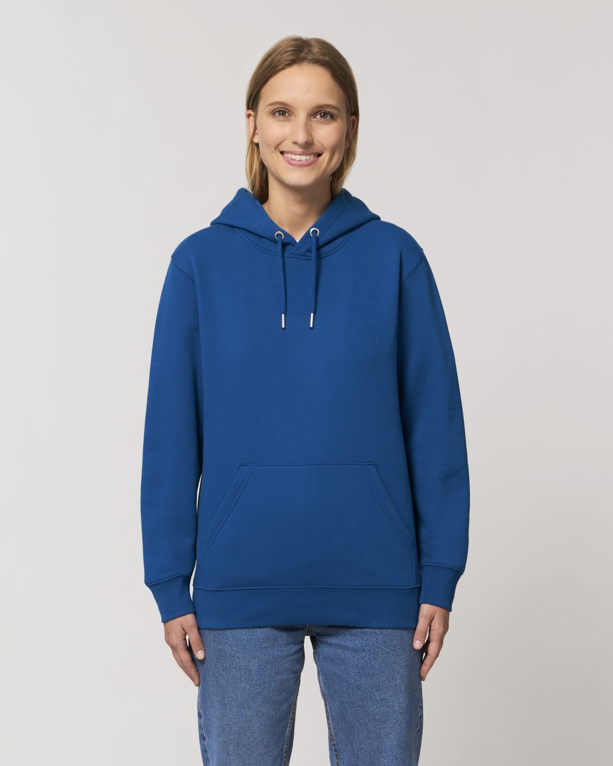 Felpa con cappuccio iconica da personalizzare in cotone bio - 11