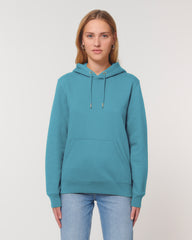 Felpa con cappuccio iconica da personalizzare in cotone bio - 23