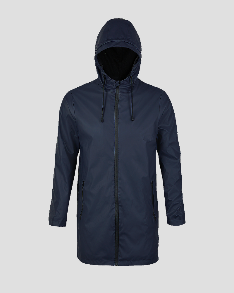 Parka impermeabile unisex riciclata personalizzabile - 1